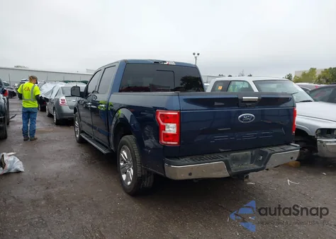 2018 Ford F150 Supercrew из США, поврежденный, VIN 1FTEW1C50JFE36833